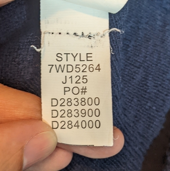 Lucky Brand Burnout Open Knit Cardigan Sz S - Picture 11 of 11